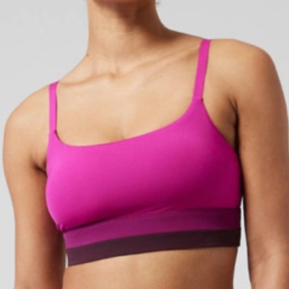 Athleta coastline bikini top pink‎ ombre